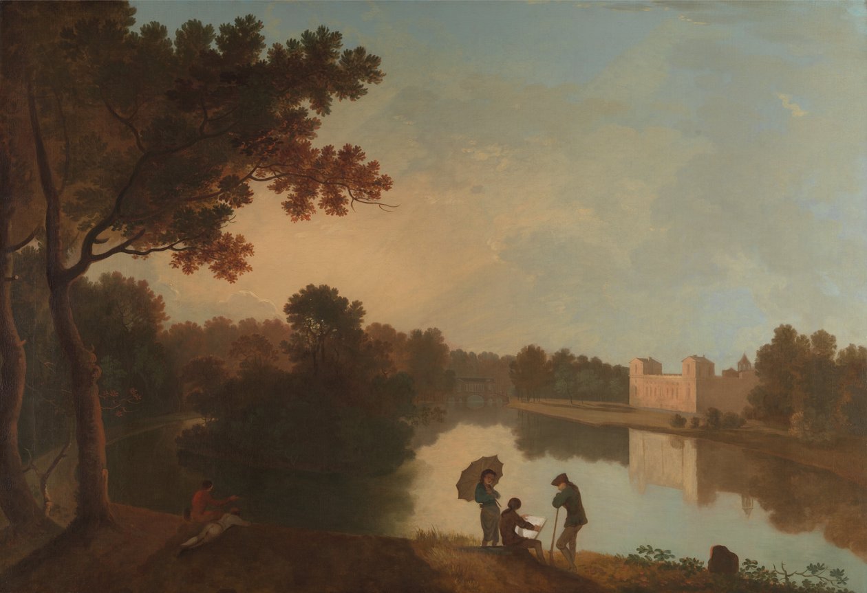 Wilton House von Südosten von Richard Wilson
