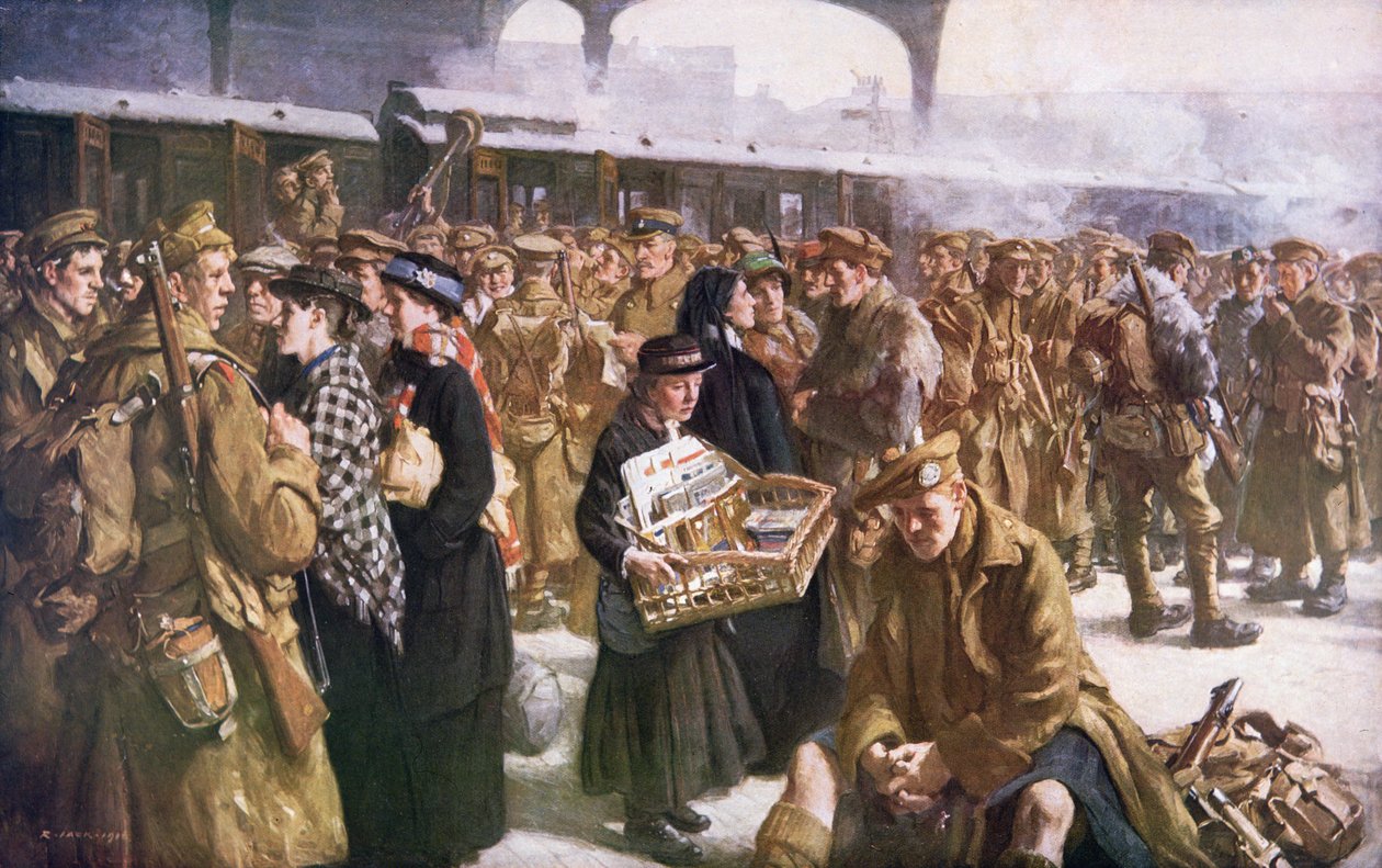 Victoria Station, London von Richard (after) Jack
