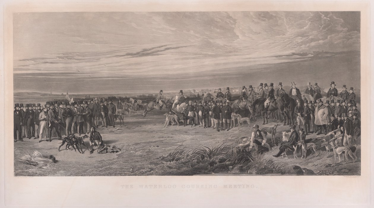 Das Waterloo Coursing Meeting von Richard Ansdell