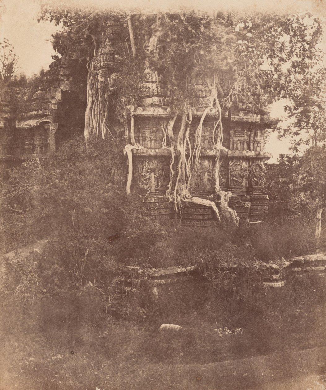 Tempel in Hallibeed, Indien von Richard Banner Oakeley