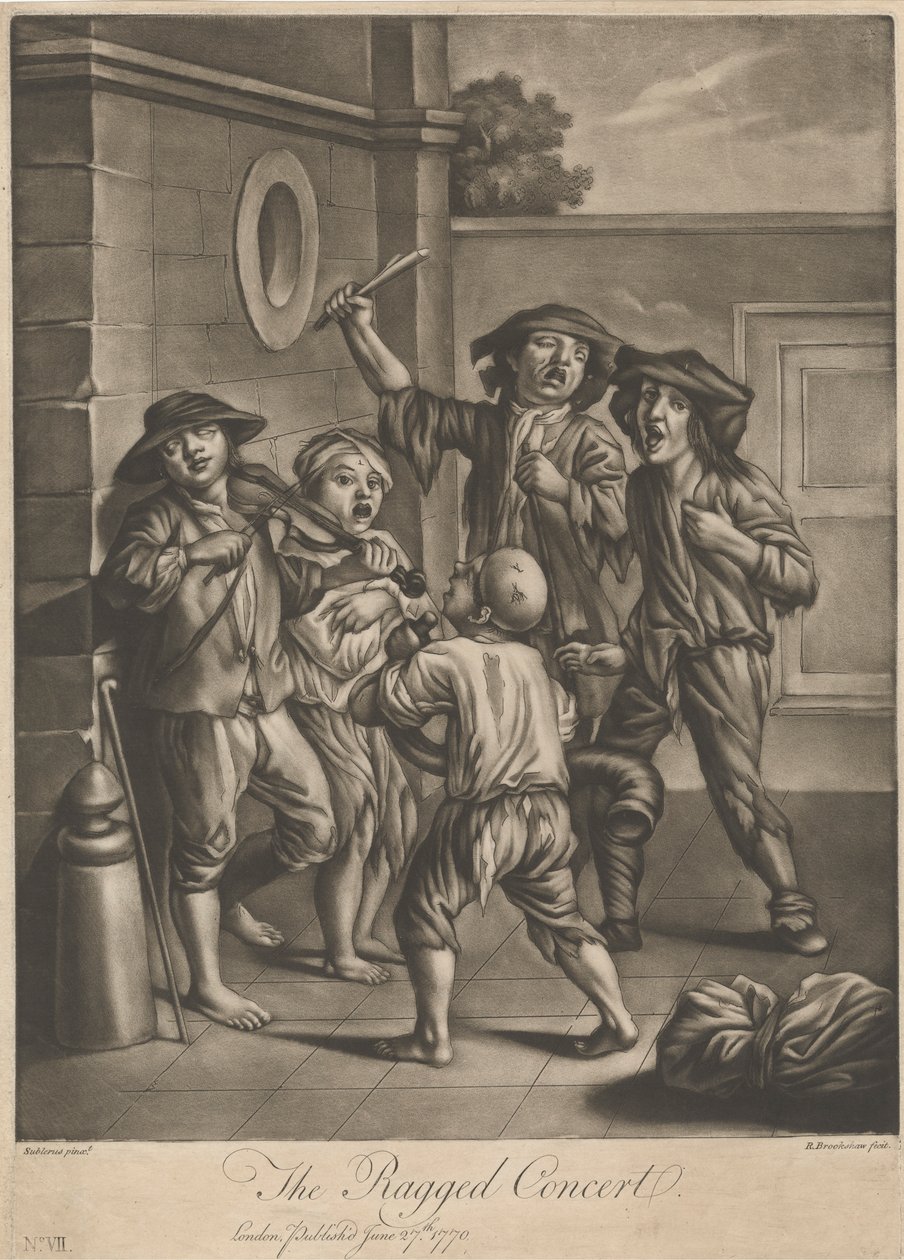 Das zerlumpte Konzert von Richard Brookshaw