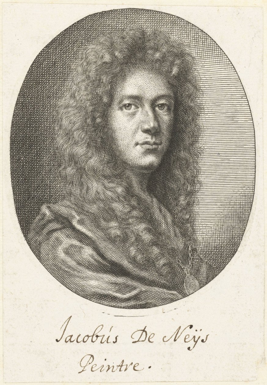 Porträt des Malers Jacob Denys von Richard Collin