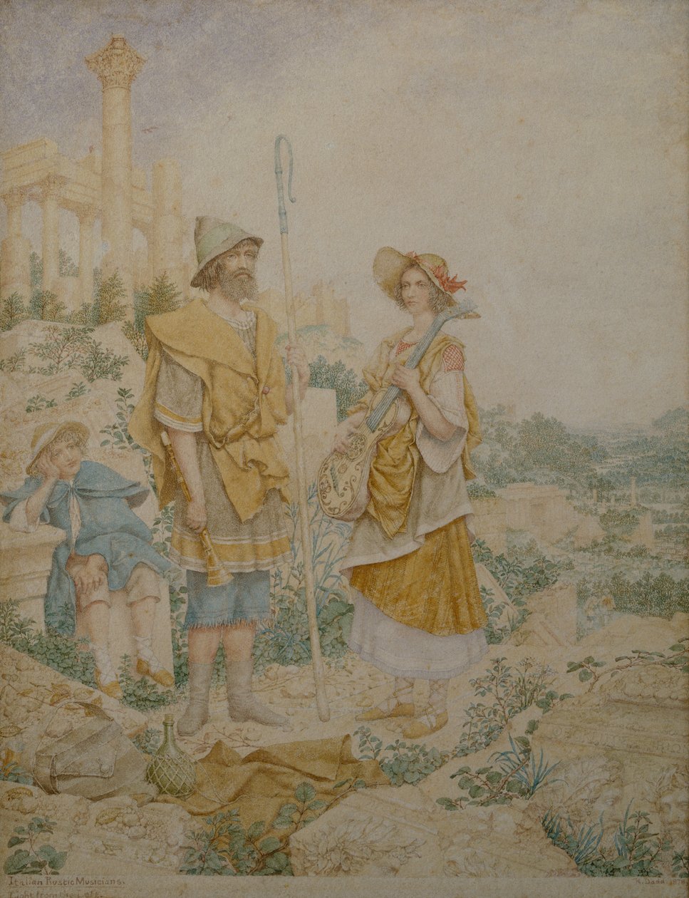 Italienische ländliche Musiker von Richard Dadd