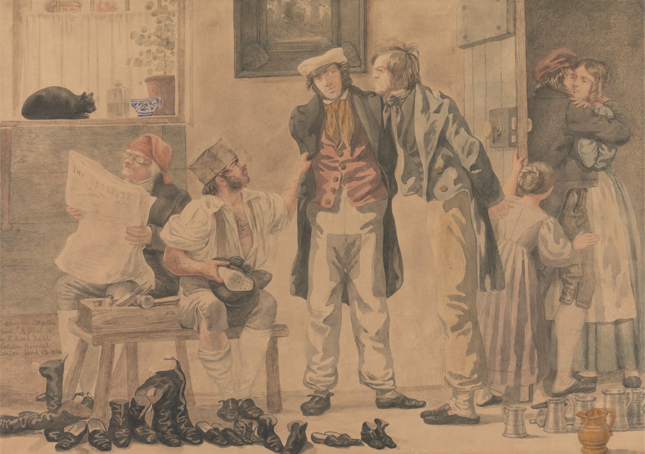Den strittigen Punkt klären von Richard Dadd