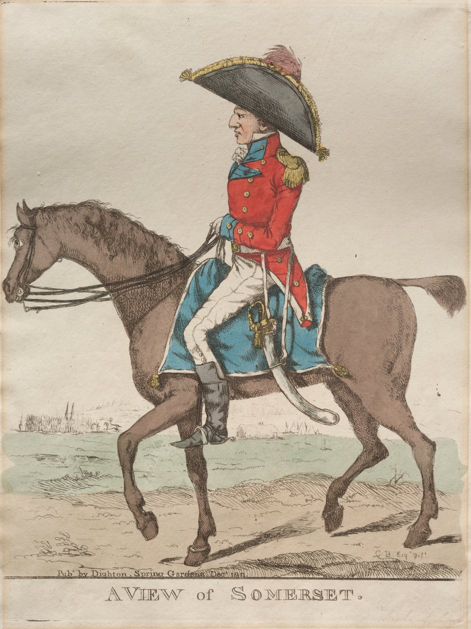 Eine Ansicht von Somerset von Richard Dighton