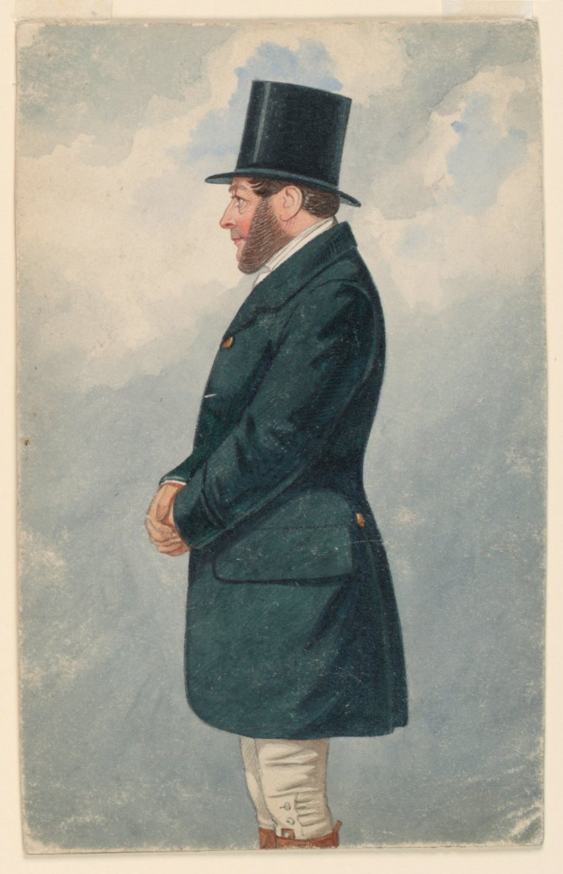 Porträt von George Beets von Richard Dighton