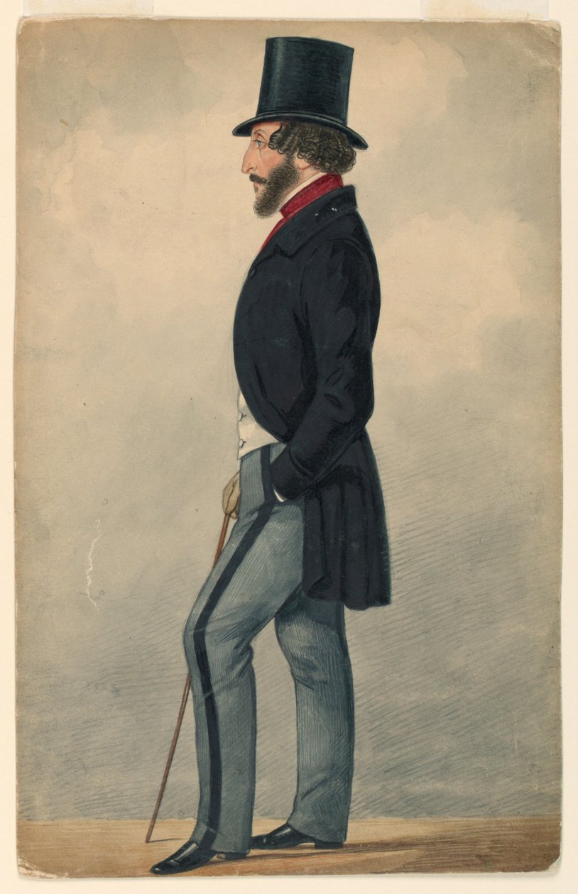 Porträt von Lord Beauclerk von Richard Dighton