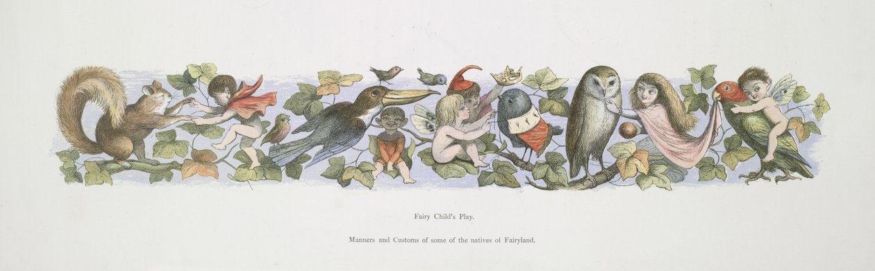 Feenkinderspiel von Richard Doyle