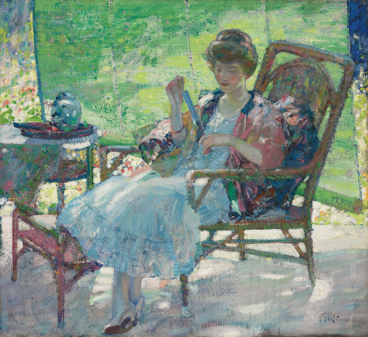 Tagträume, ca. 1916 von Richard Emil Miller