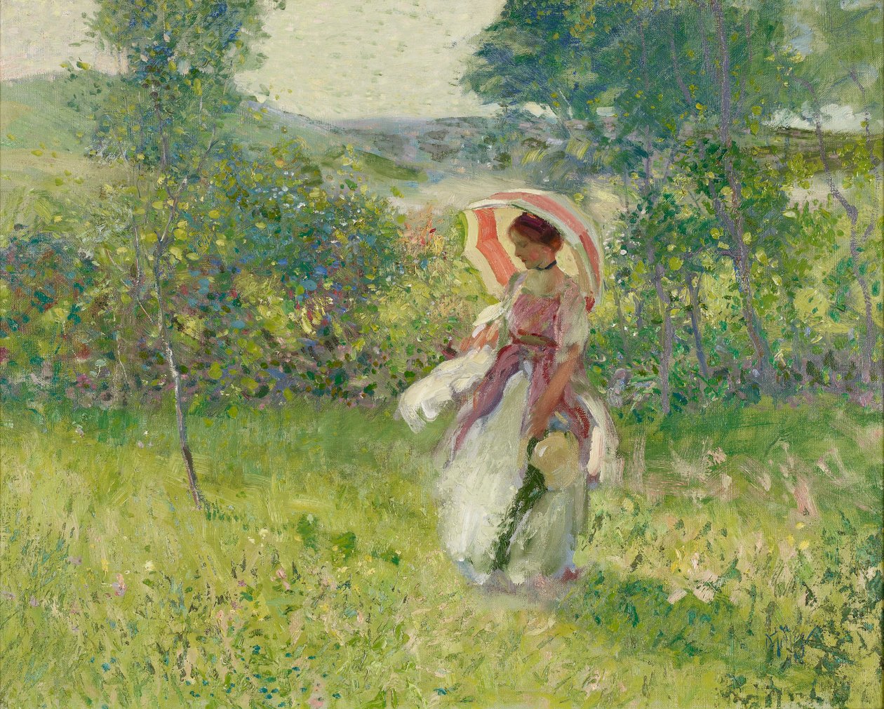 Der Sonnenschirm von Richard Emil Miller