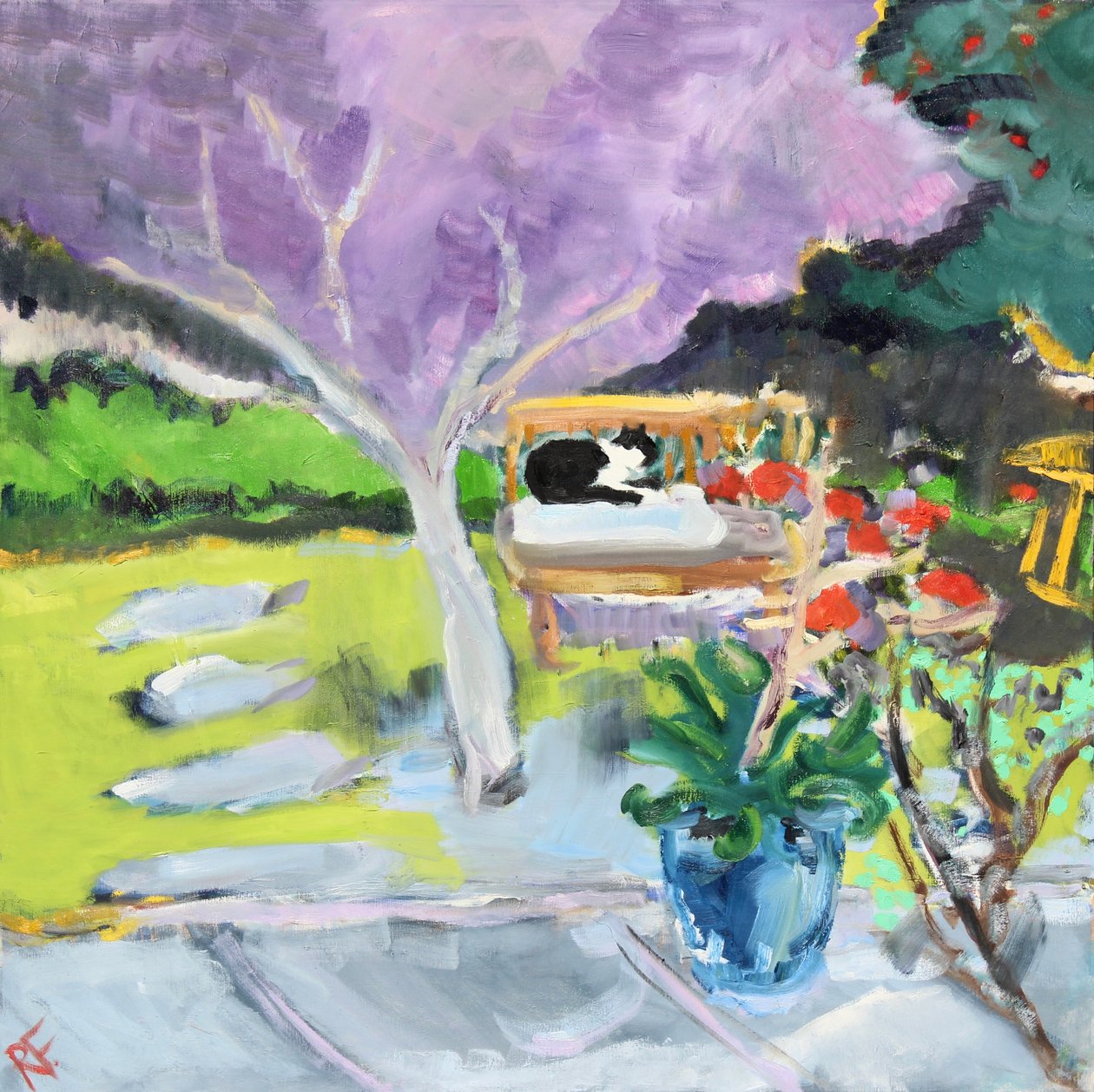 Emily in Ruhe, 2019 von Richard Fox