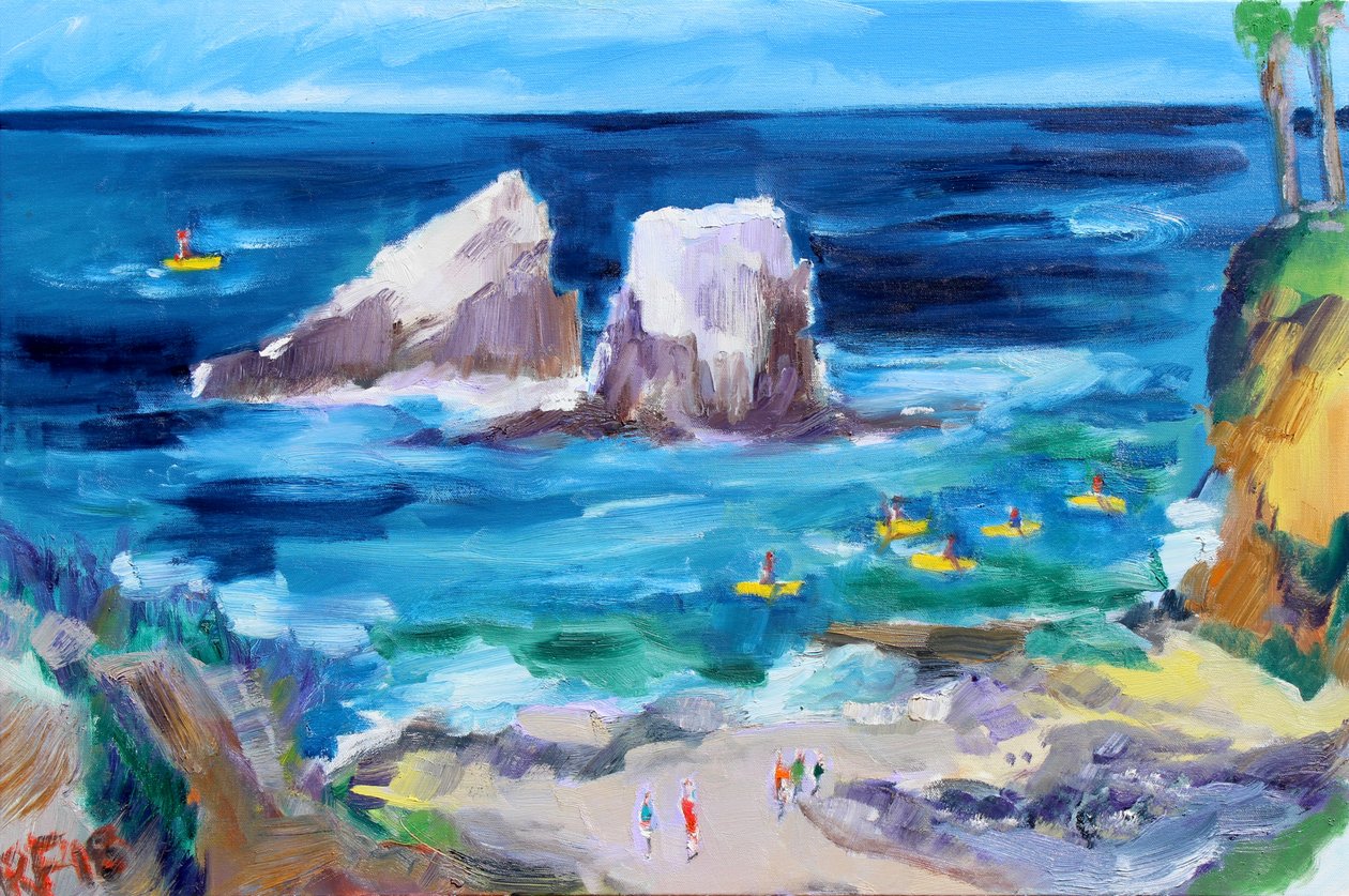 Seal Rock, Laguna von Richard Fox