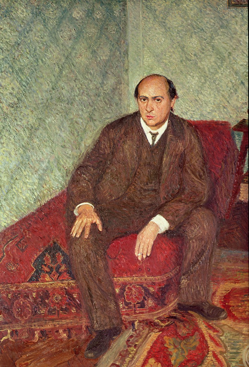 Porträt von Arnold Schönberg (1874-1951), ca. 1905-6 von Richard Gerstl
