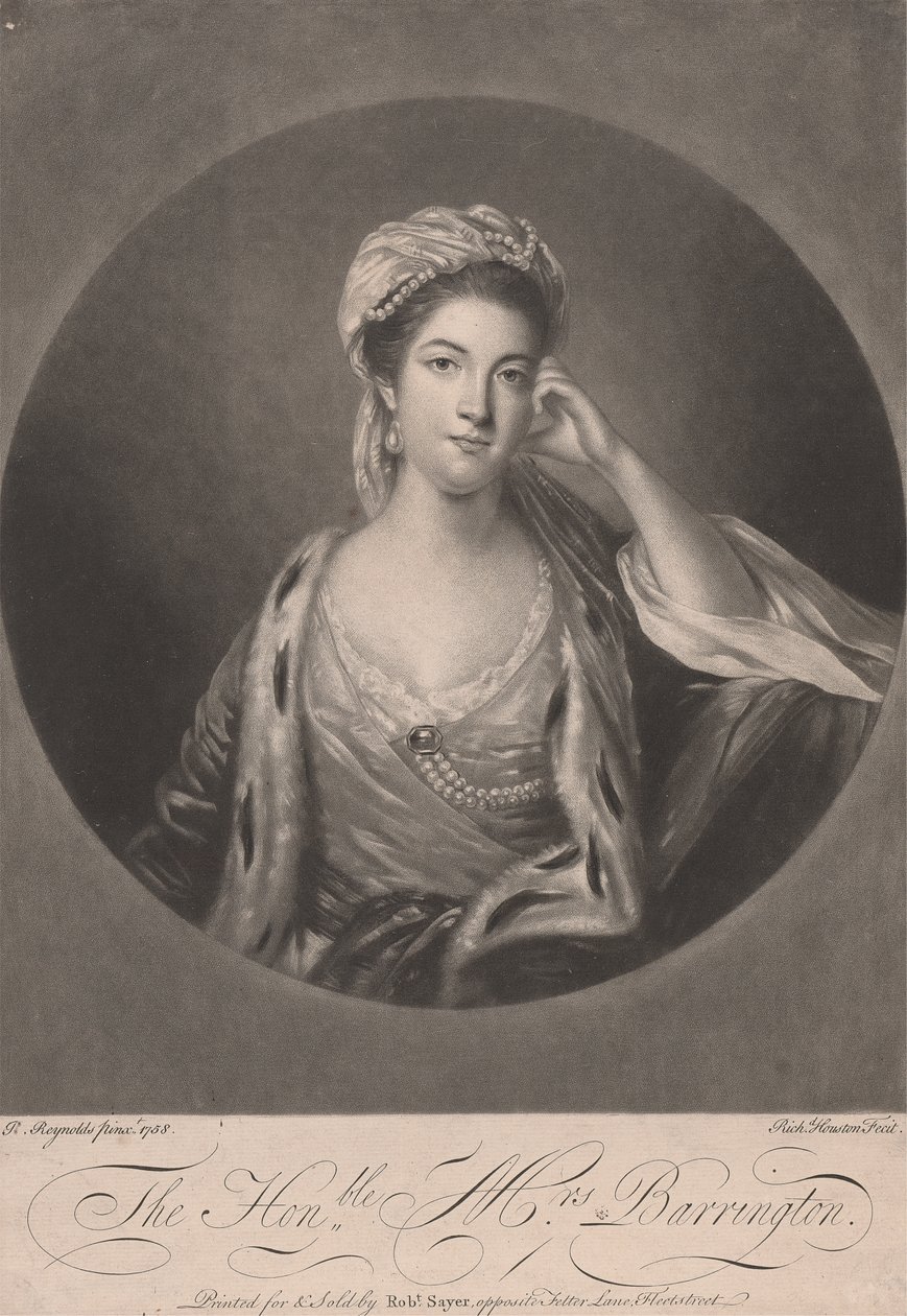 Die ehrenwerte Mrs. Barrington von Richard Houston