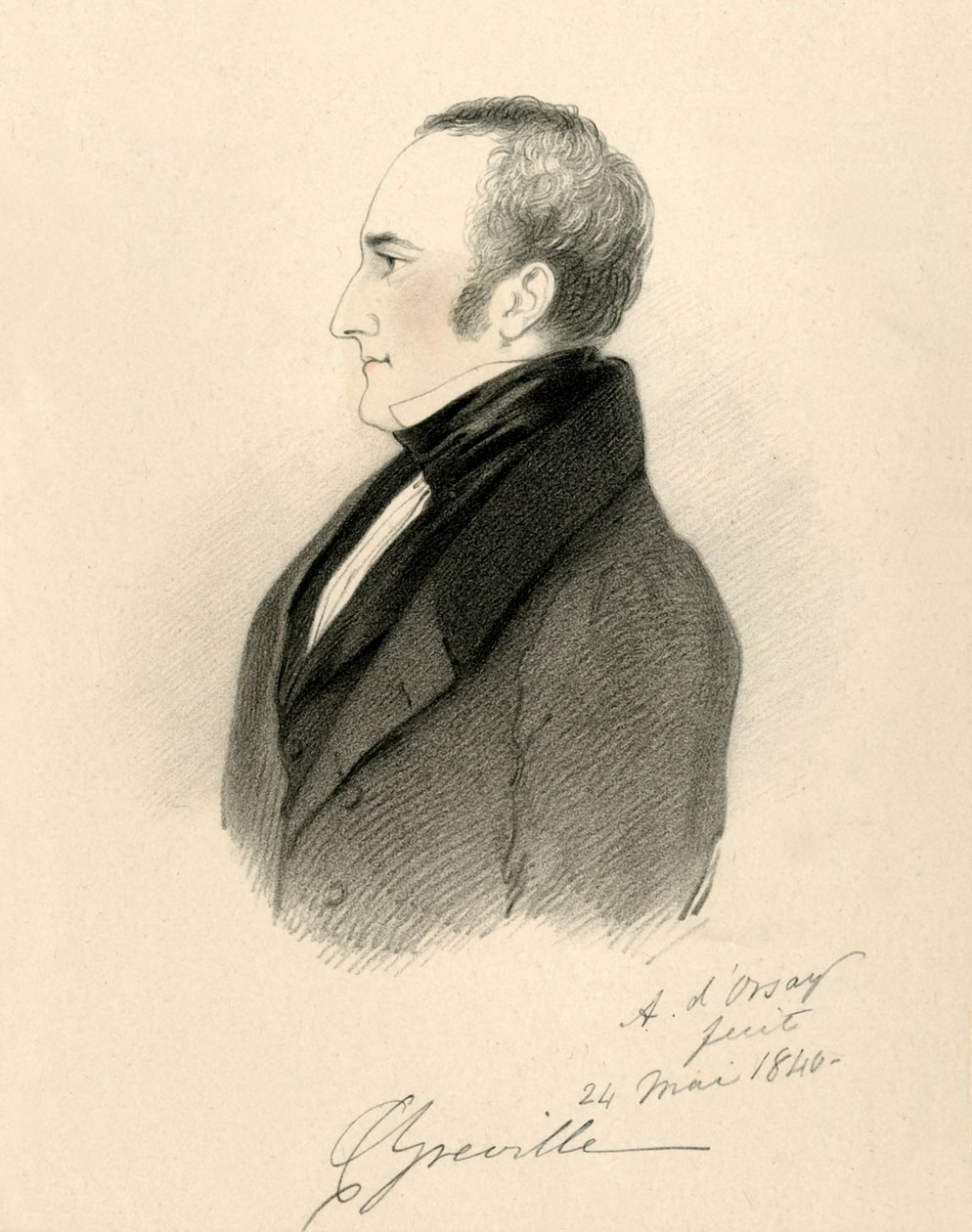 Charles Greville, 1840 von Richard James Lane