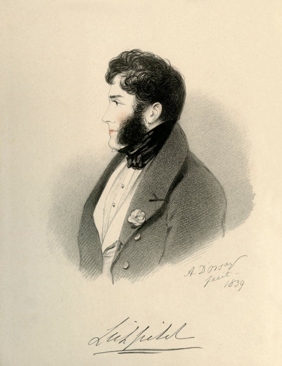 Earl of Lichfield, 1839 von Richard James Lane