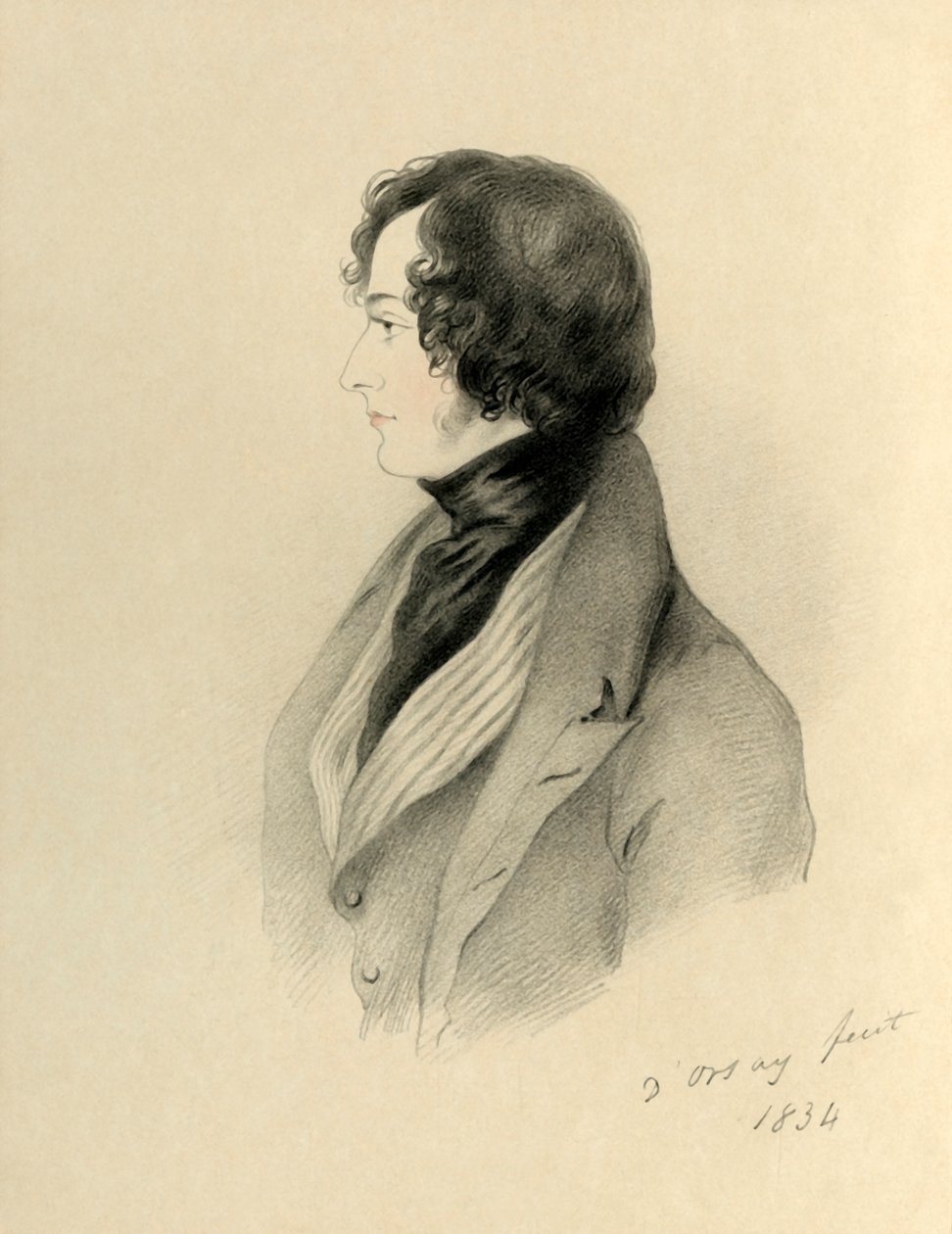 Der ehrenwerte Benjamin Disraeli MP, 1834 von Richard James Lane