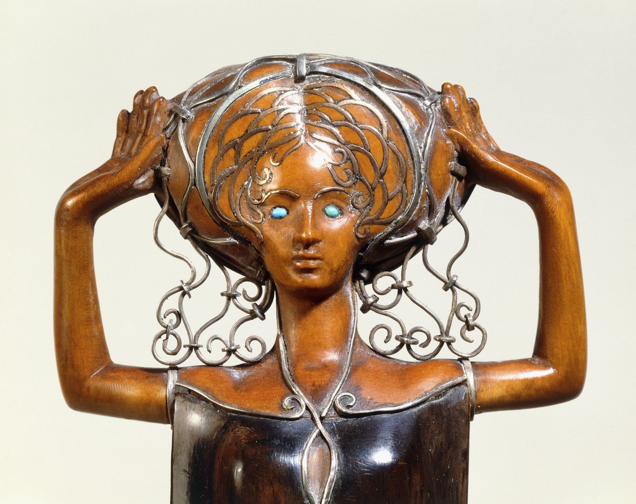 Buchbaumstatuette (Detail) von Richard Joseph Luksch