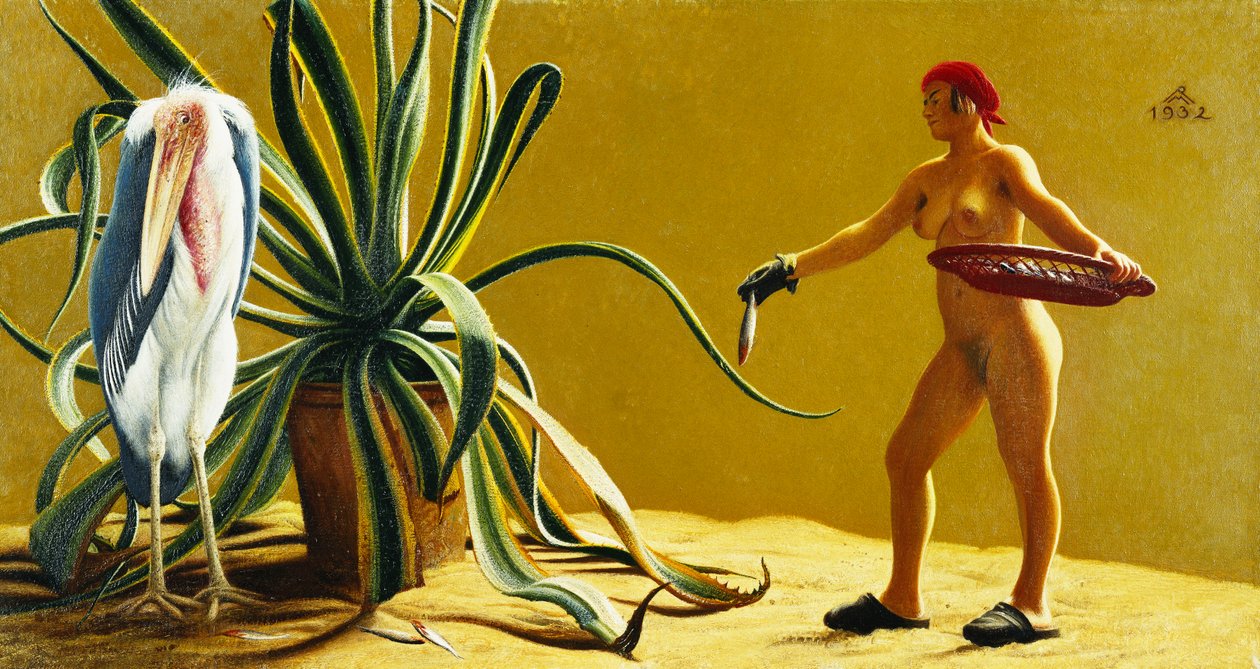 Den Marabu füttern von Richard Muller