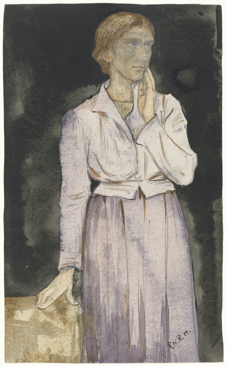 Stehende Frau von Richard Nicolaüs Roland Holst