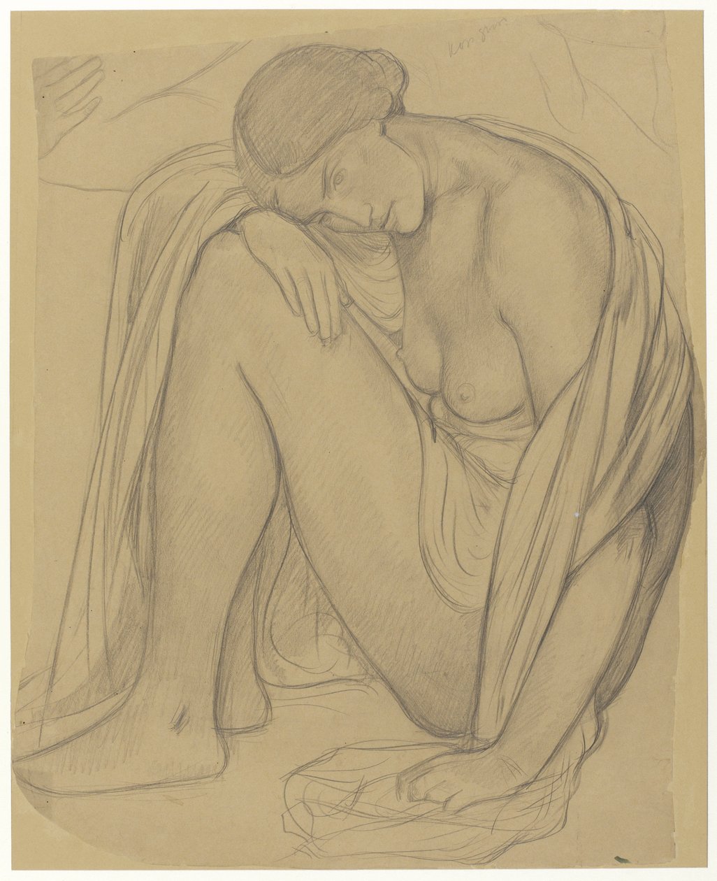 Sitzende Frau von Richard Nicolaüs Roland Holst