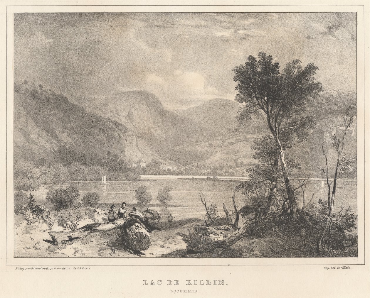 Lac de Killin von Richard Parkes Bonington