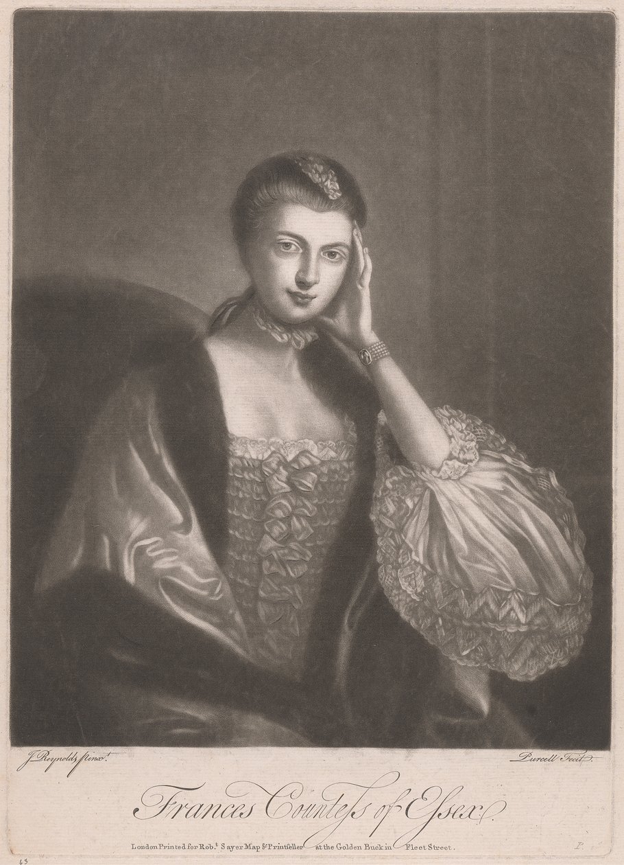 Frances, Gräfin von Essex (gest. 1759) von Richard Purcell