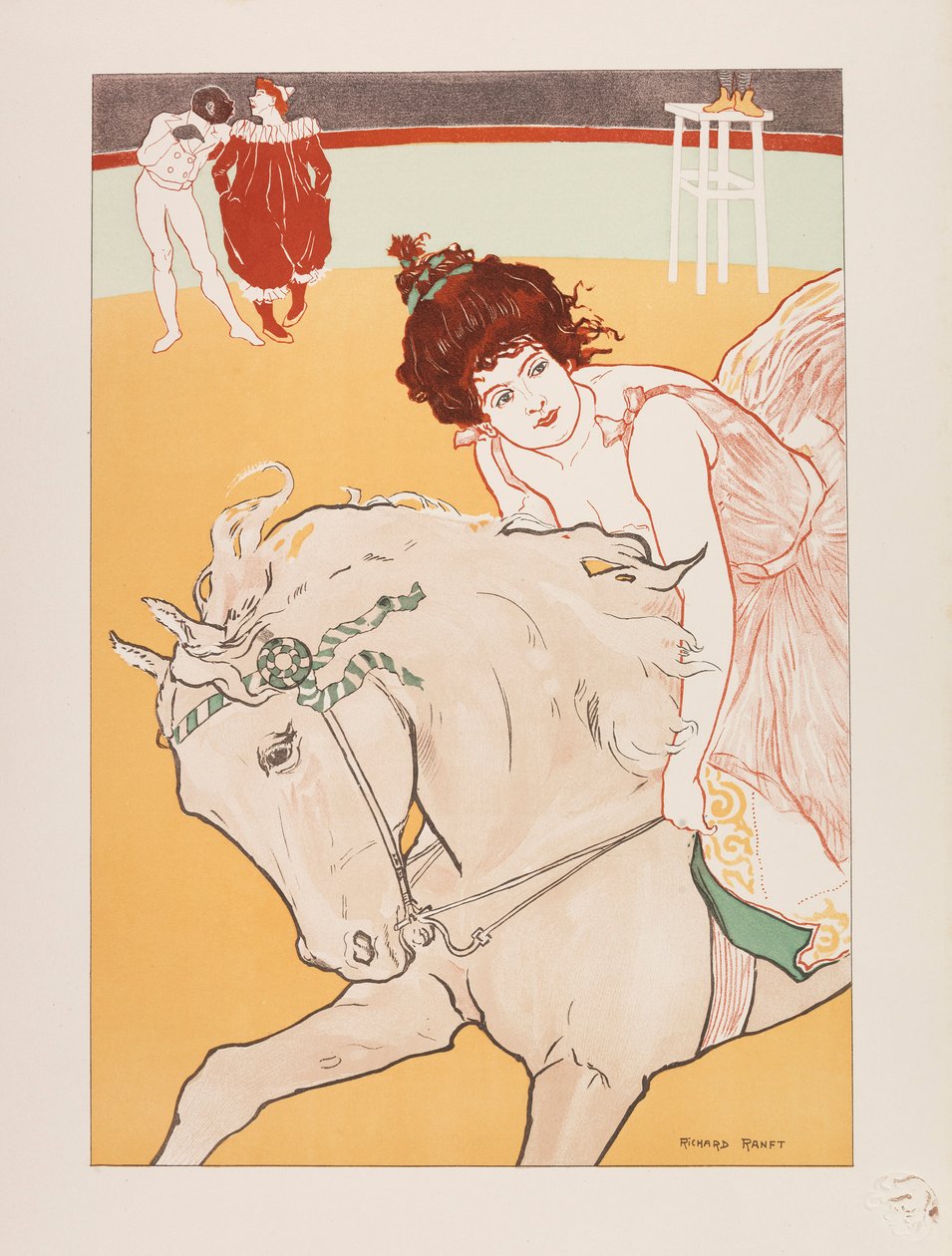 Der Reiter, 1898 von Richard Ranft
