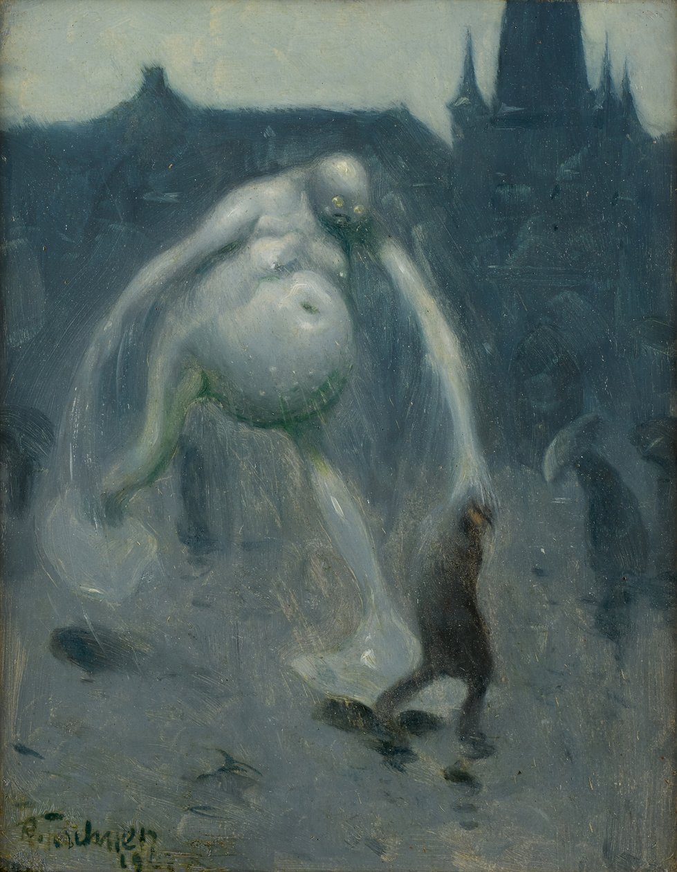 Regenguss von Richard Teschner
