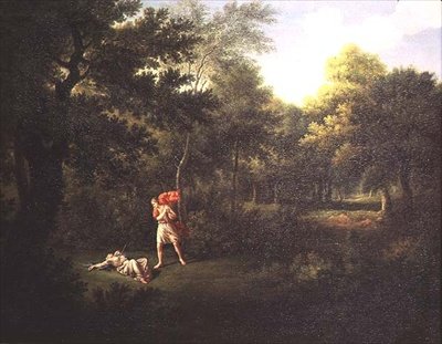 Cephalus und Procris von Richard Westall