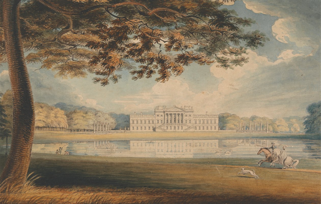 Wanstead House von Richard Westall