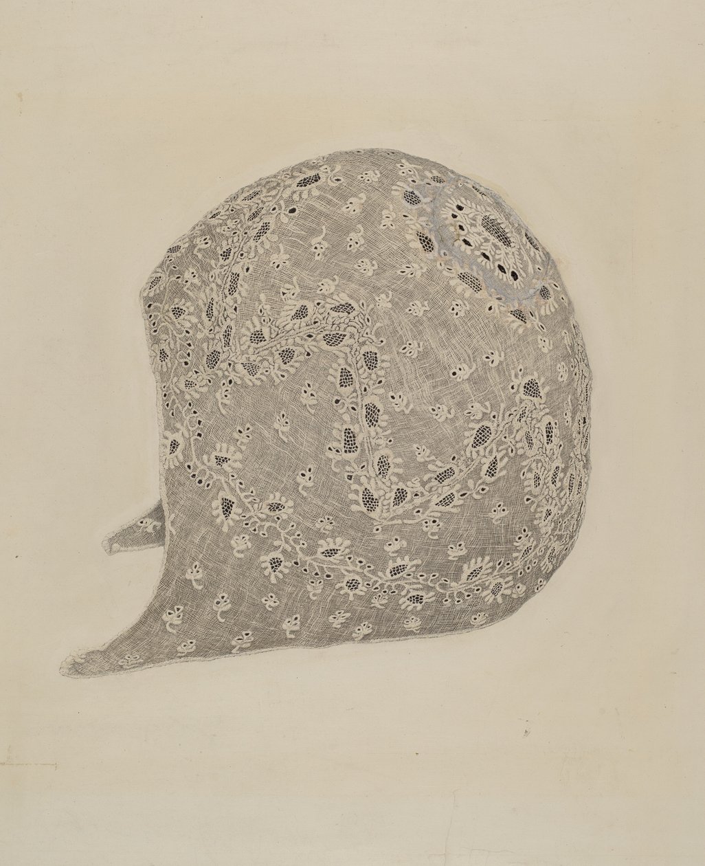 Babys Spitzenmütze von Richard Whitaker