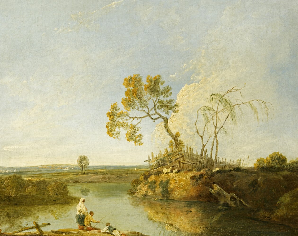 Seitenarm des Severn von Richard Wilson