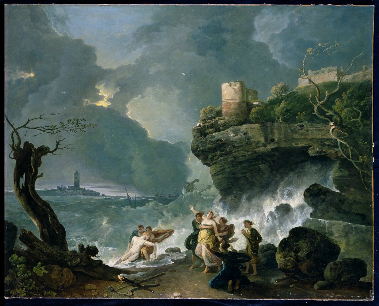 Ceyx und Alcyone von Richard Wilson
