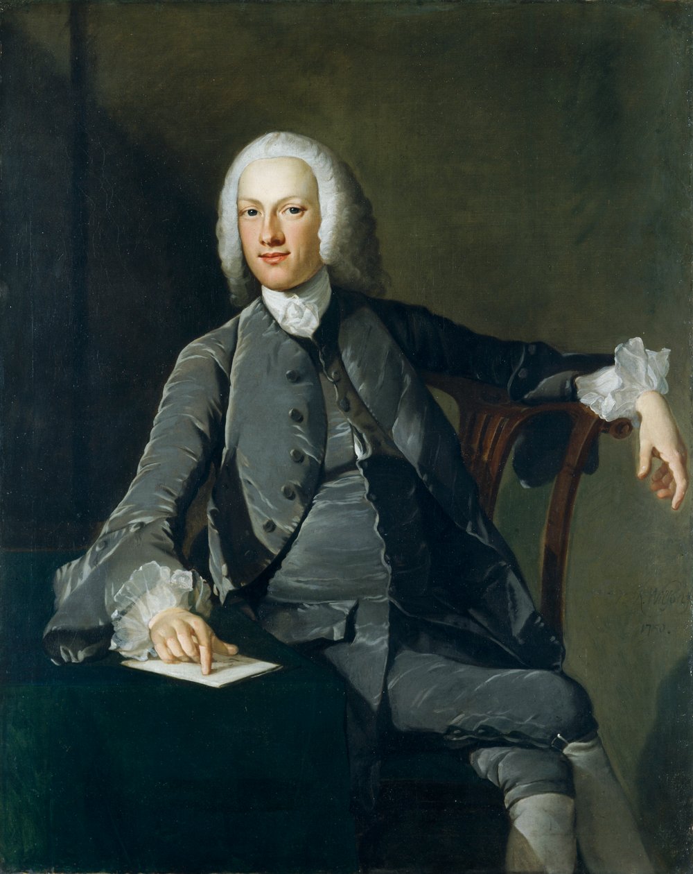 Sir Edward Lloyd gest. 1795, 1750 von Richard Wilson