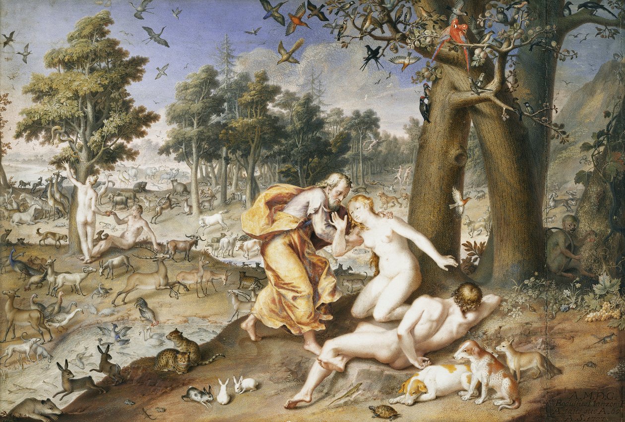 Die Erschaffung Evas von Ridolfo Manzoni