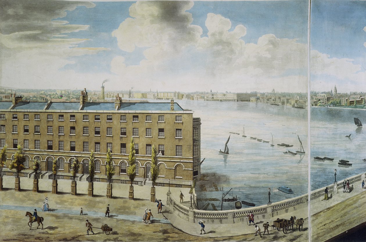 Panoramablick auf London von Robert Barker