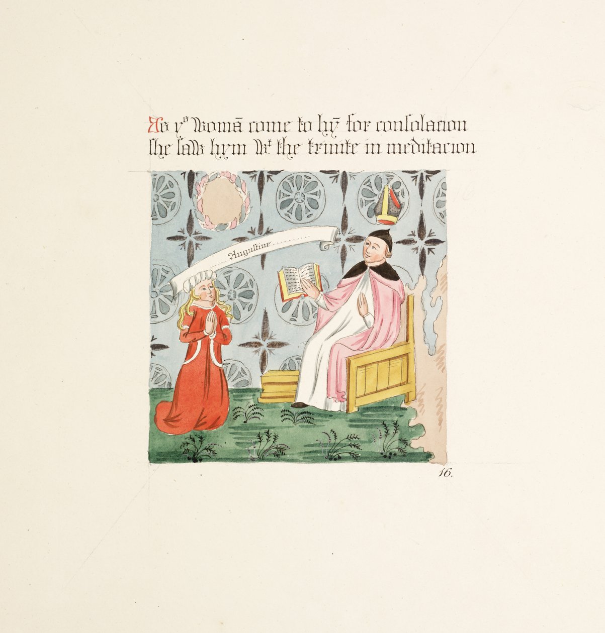 Ms. New Coll 380, f25r. Die Altertümer der Kathedrale von Saint Mary, Carlisle, gezeichnet von Robert Carlile, 1795 von Robert Carlile