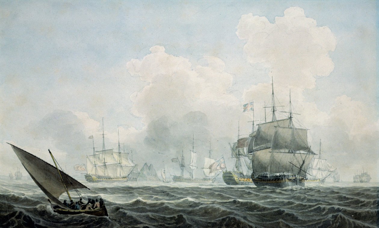 Englische Kriegsschiffe von Robert Cleveley