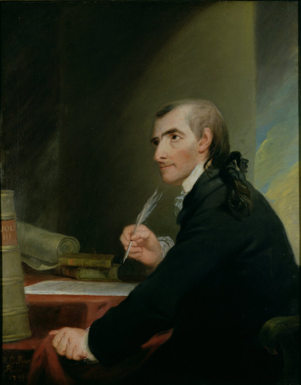 Francis Hopkinson (1738-91) von Robert Edge Pine