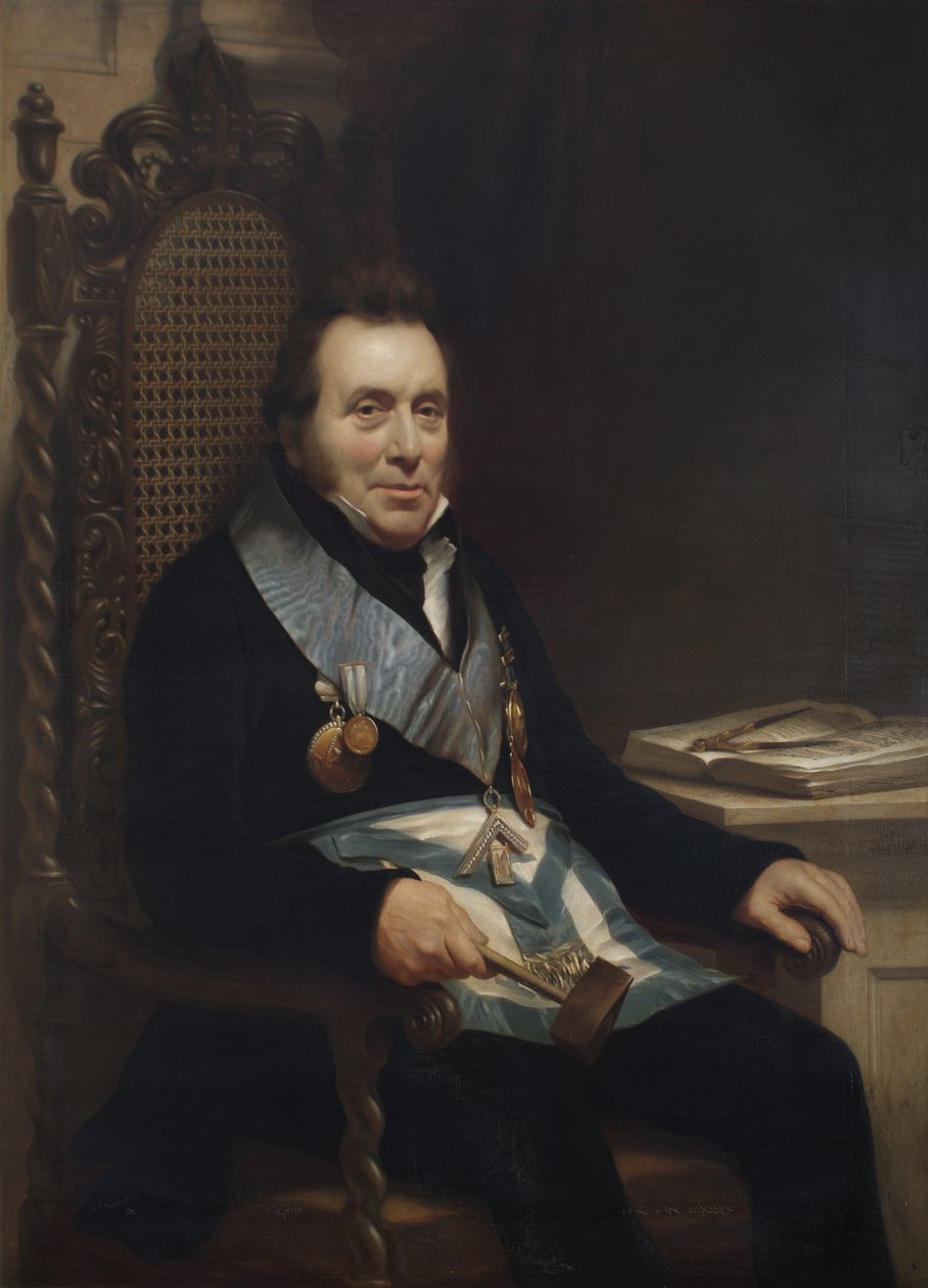 Peter Thompson, ca. 1840 von Robert Frain