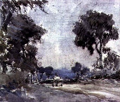 Regnerischer Nachmittag von Robert Graham Dryden Alexander