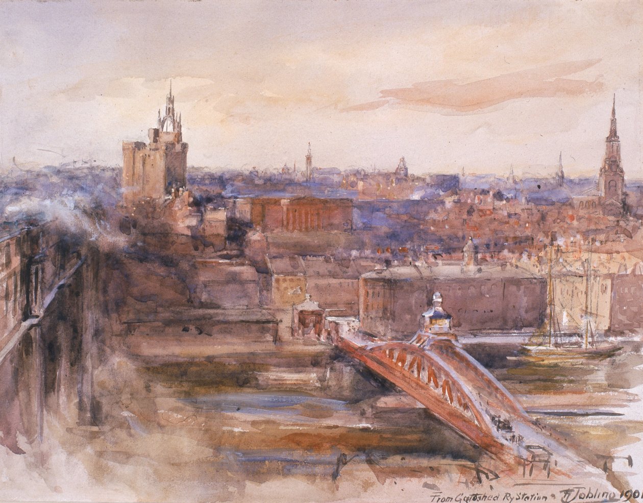 Vom Gateshead Bahnhof von Robert Jobling