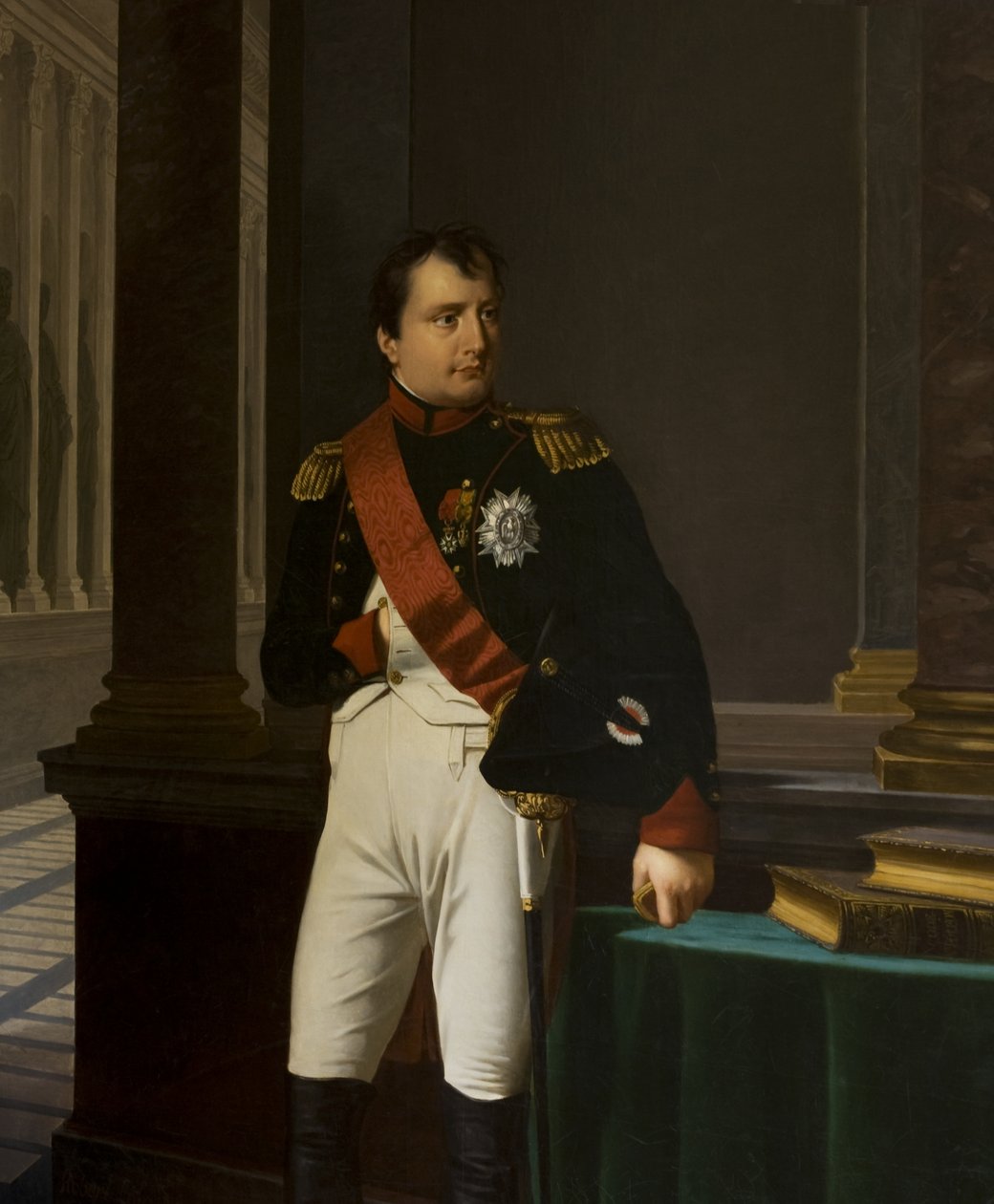 Der Kaiser Napoleon, 1813 von Robert Lefevre