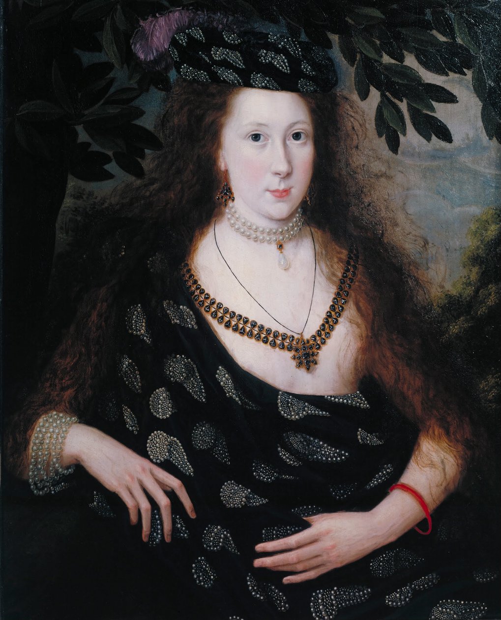 Lady Elizabeth Pope von Robert Peake