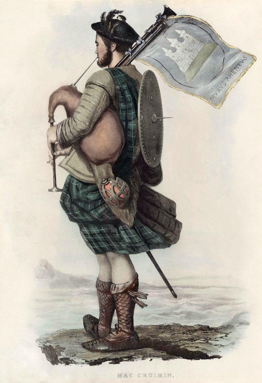 Mac Cruimin, aus Die Clans der schottischen Highlands, veröffentlicht 1845 von Robert Ronald McIan