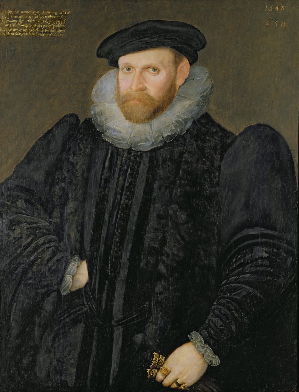 Sir Edward Grimston (1529-1610) als junger Mann von Robert Peake