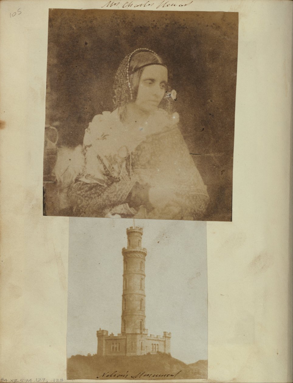 Nelson-Denkmal, Calton Hill, Edinburgh von Robert Adamson