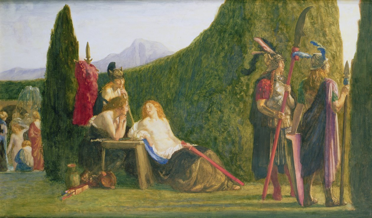 Königin Hippolytas Wache, 1908 von Robert Anning Bell