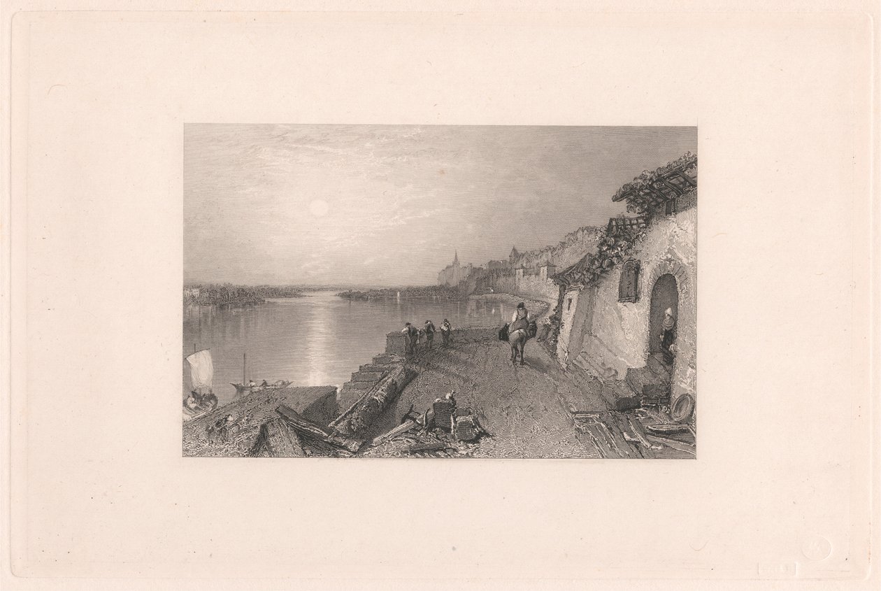 Rietz bei Saumur von Robert Brandard